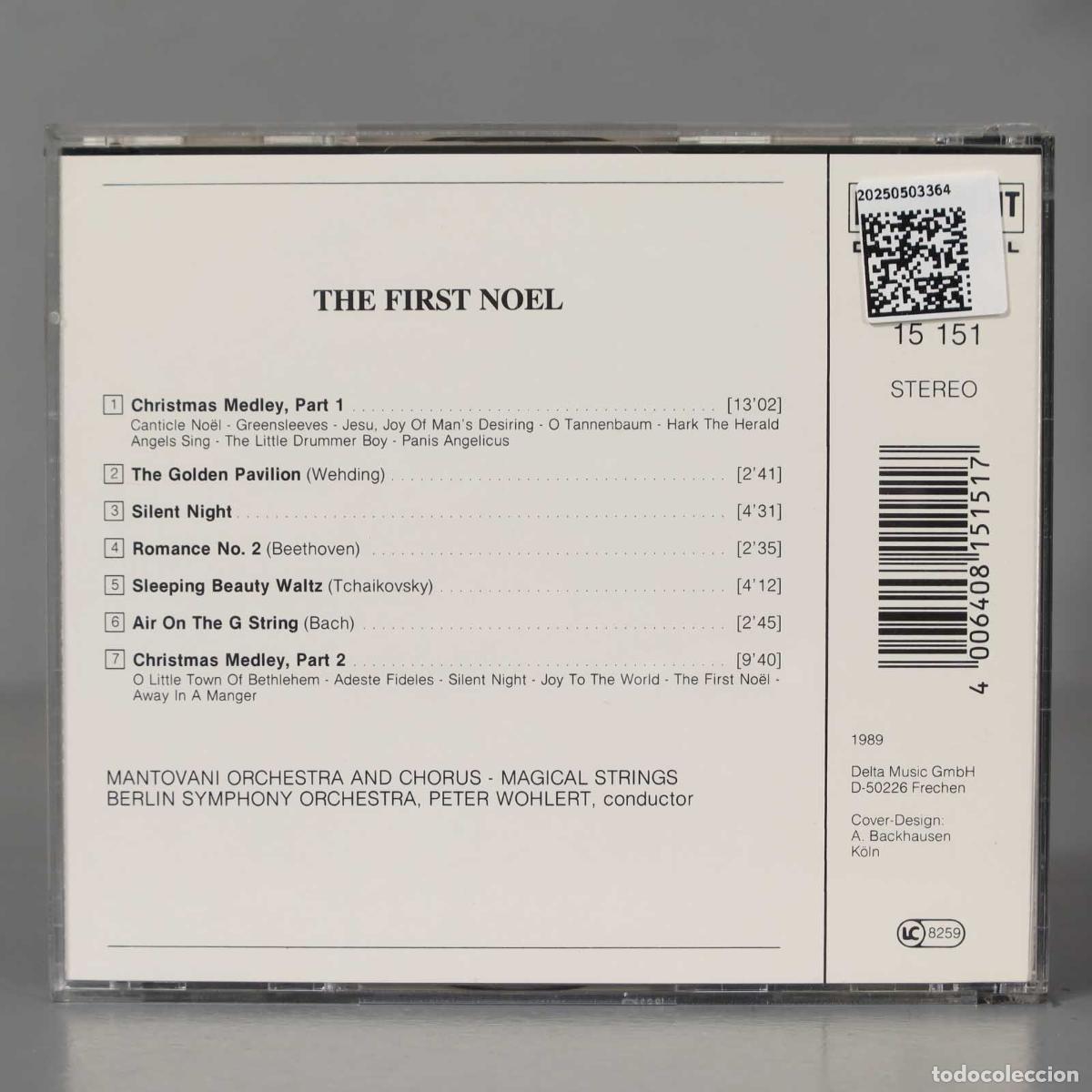 CDs de m&uacute;sica: CD. The First Noel MANTOVANI - Foto 2