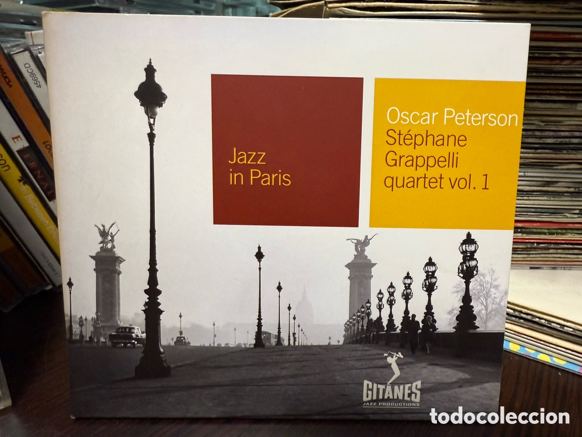 CDs de m&uacute;sica: Oscar Peterson - St&eacute;phane Grappelli Quartet Vol. 1 (CD) - Foto 1
