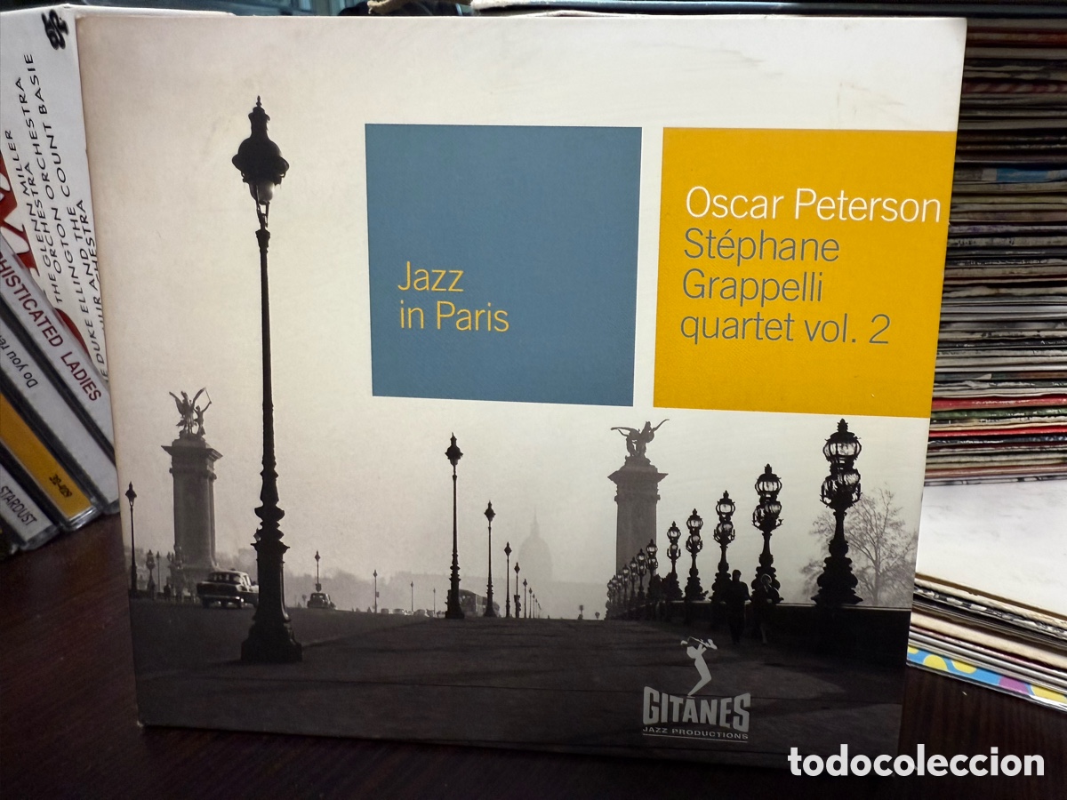 CDs de m&uacute;sica: Oscar Peterson - St&eacute;phane Grappelli Quartet Vol. 2 (CD) - Foto 1