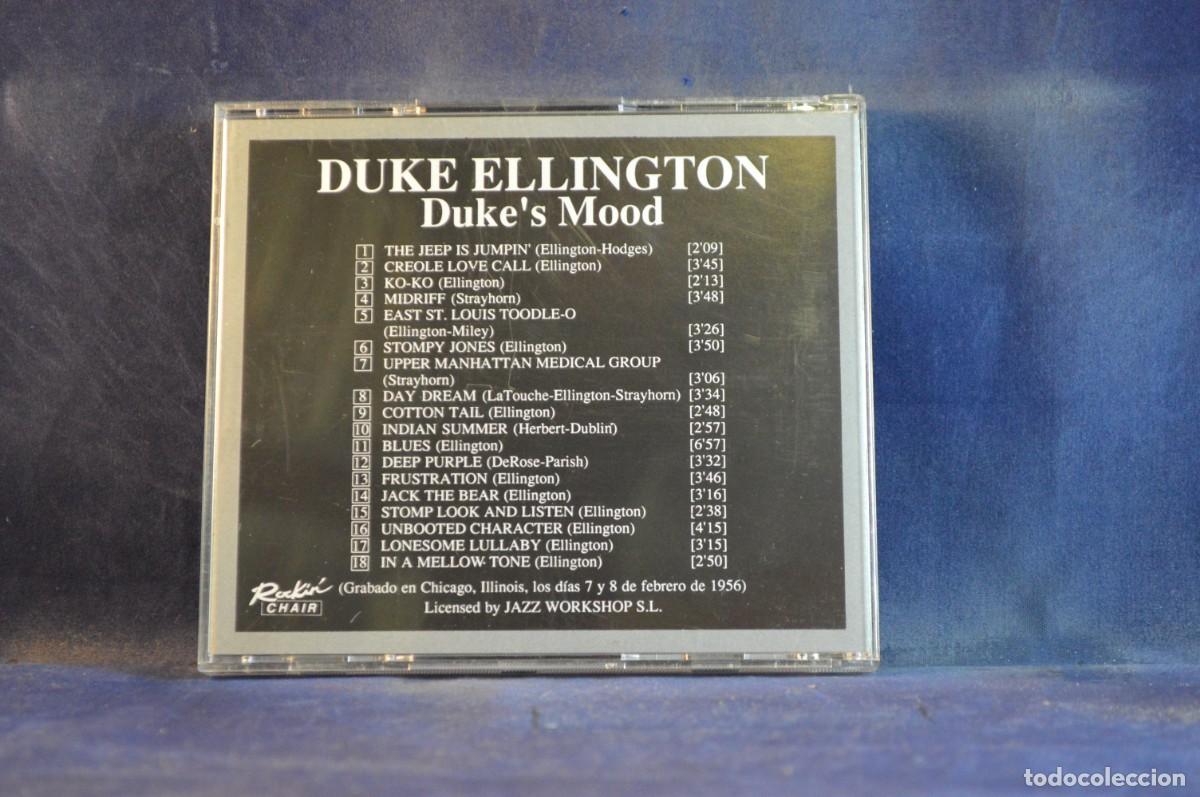 CDs de m&uacute;sica: DUKE ELLINGTON DUKE&acute;S MOOD - CD - Foto 2