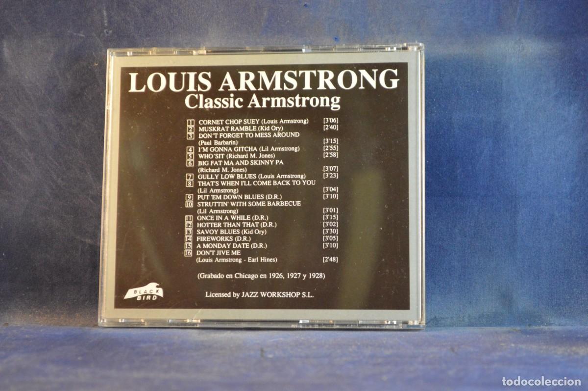 CDs de m&uacute;sica: LOUIS ARMSTRONG CLASSIC ARMSTRONG - CD - Foto 2