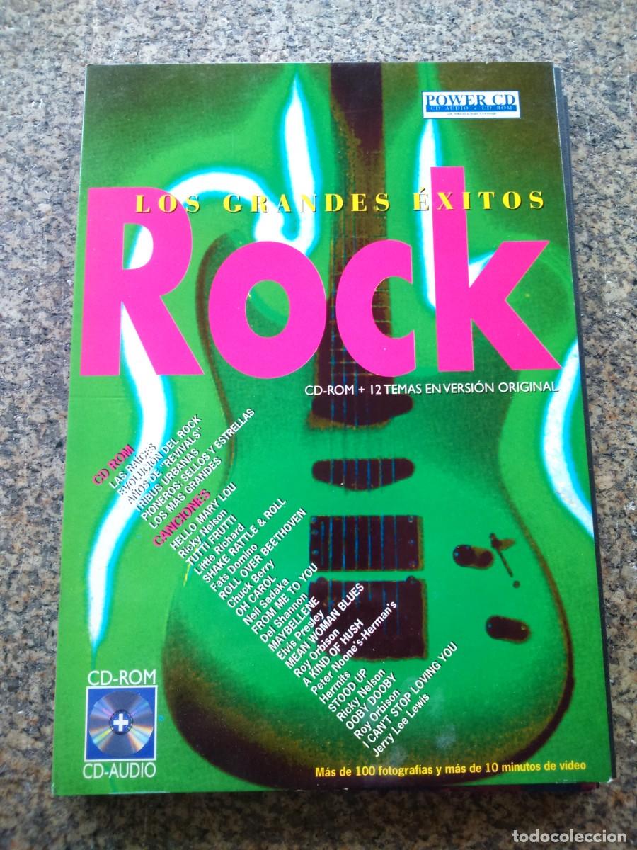 CDs de m&uacute;sica: CD-ROM -- LOS GRANDES EXITOS -- ROCK -- - Foto 1