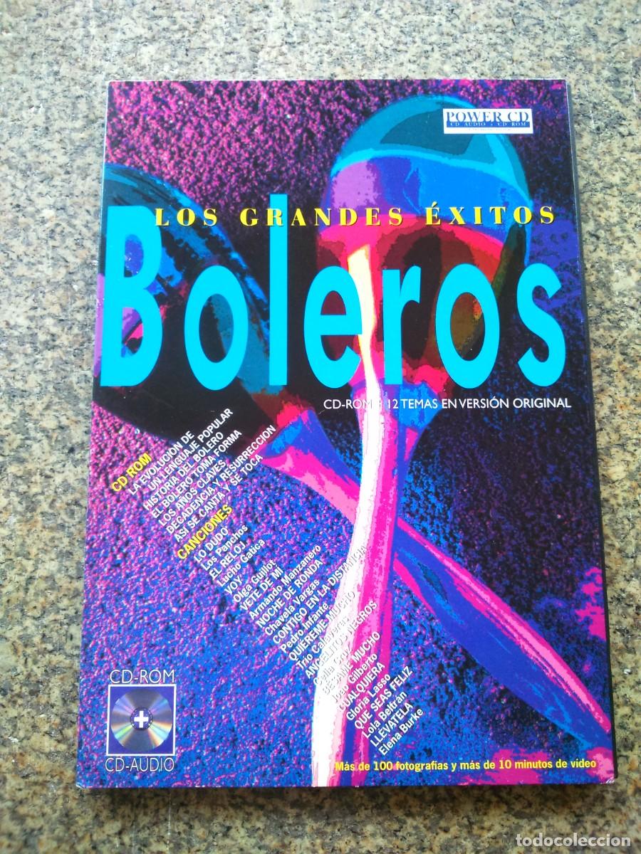 CDs de m&uacute;sica: CD-ROM -- LOS GRANDES EXITOS -- BOLEROS -- - Foto 1