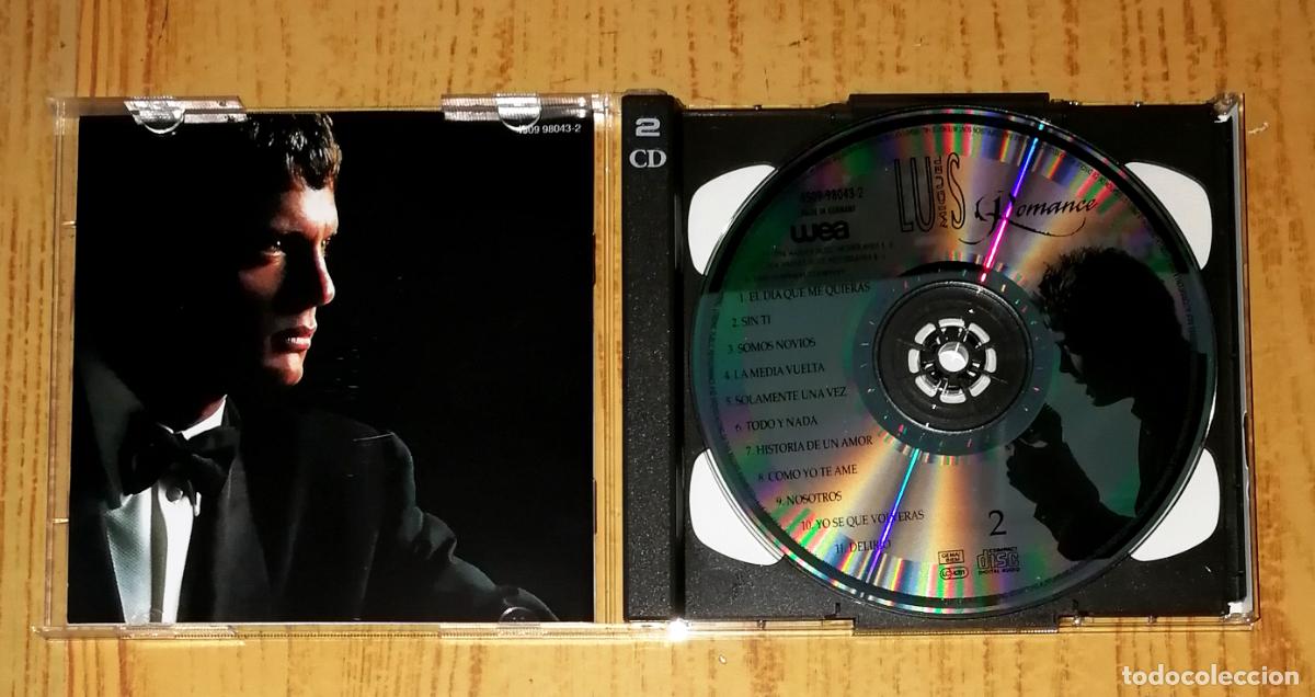 CDs de m&uacute;sica: 2 CD. LUIS MIGUEL. Romance. - WEA, 1994 - Foto 2