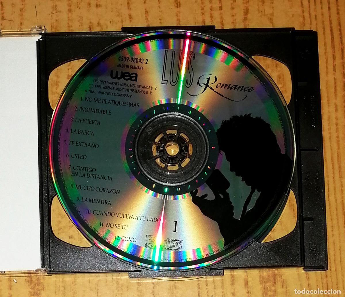 CDs de m&uacute;sica: 2 CD. LUIS MIGUEL. Romance. - WEA, 1994 - Foto 3