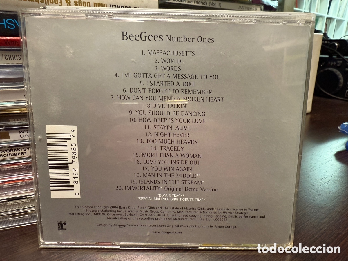 CDs de m&uacute;sica: Bee Gees - Number Ones (CD) - Foto 2
