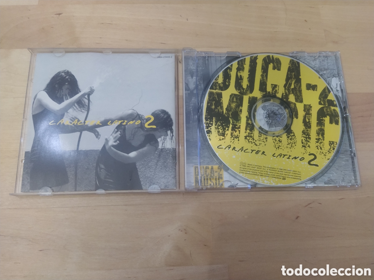 CDs de m&uacute;sica: CARACTER LATINO 2 - CD VARIOS - Foto 2