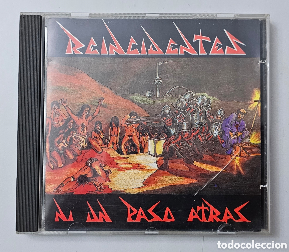 CDs de m&uacute;sica: CD REINCIDENTES - Ni un paso atr&aacute;s (Espa&ntilde;a - Discos Suicidas - 1991) BASQUE PUNK ROCK