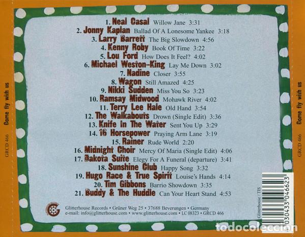 CDs de m&uacute;sica: CD COMPILATION - Come Fly With Us - Glitterhouse Records 2000 - GRCD 466 - Foto 2