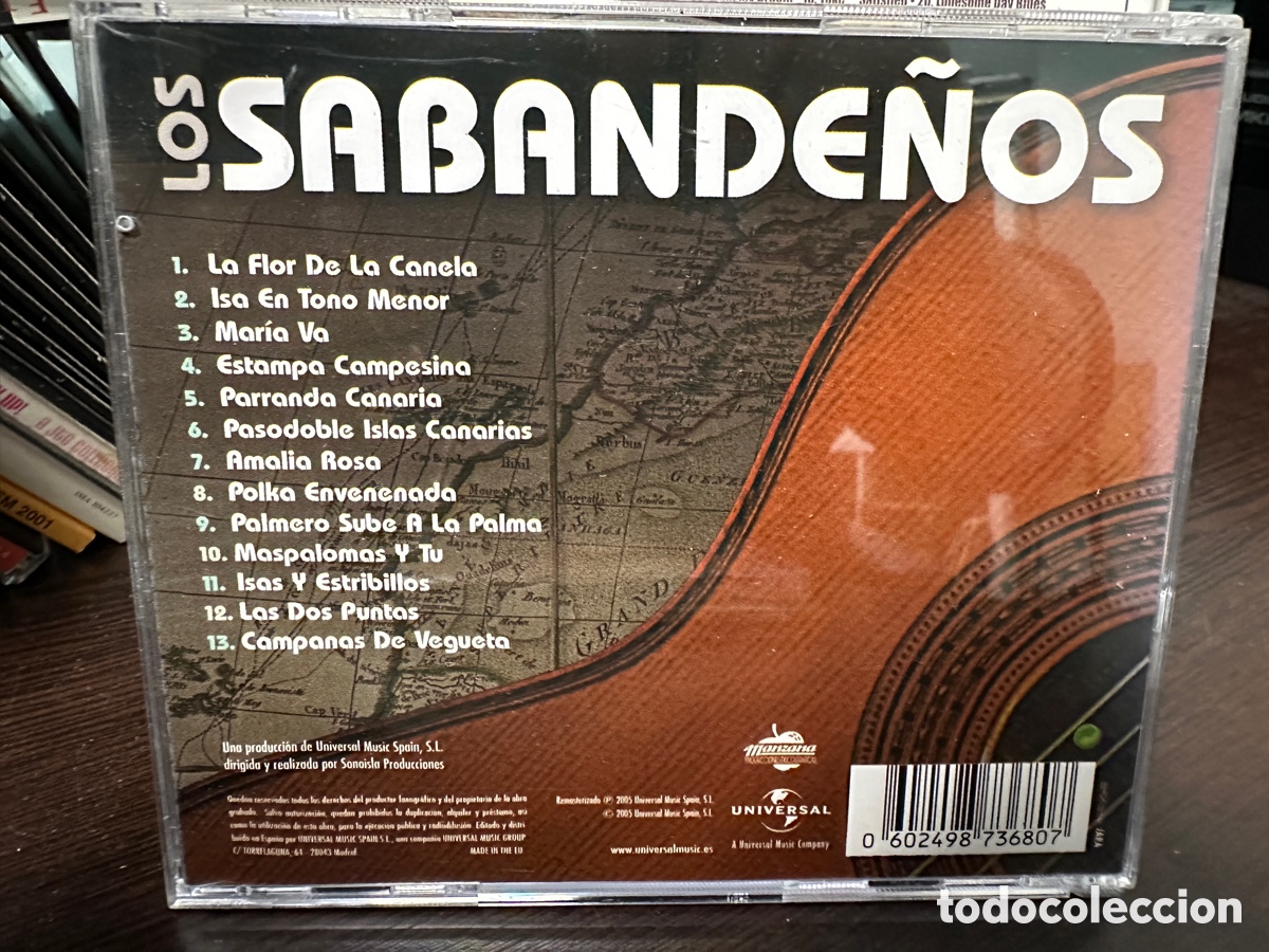 CDs de m&uacute;sica: Los Sabande&ntilde;os - Disco De Oro (CD) - Foto 2