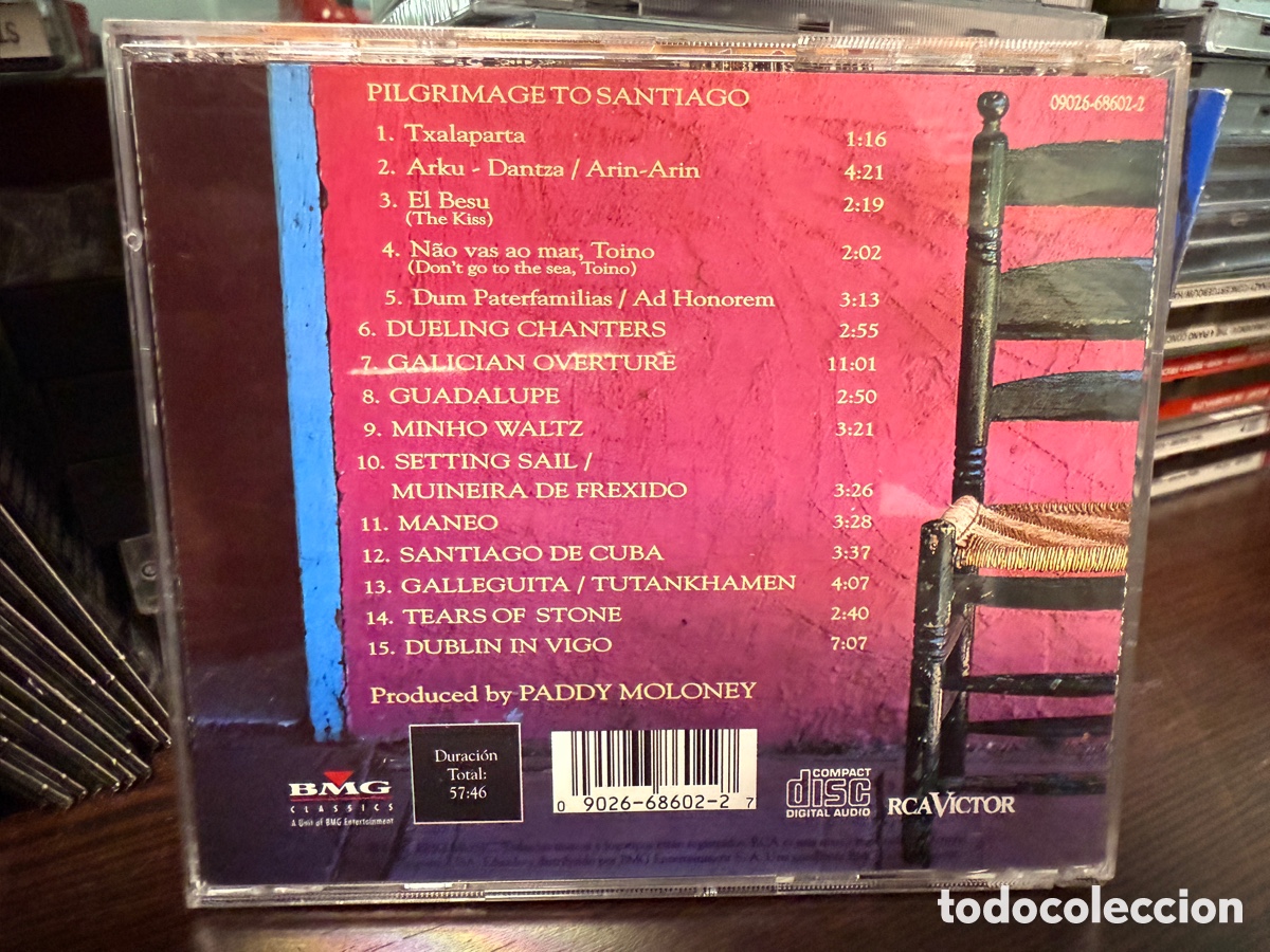 CDs de m&uacute;sica: The Chieftains - Santiago (CD) - Foto 2