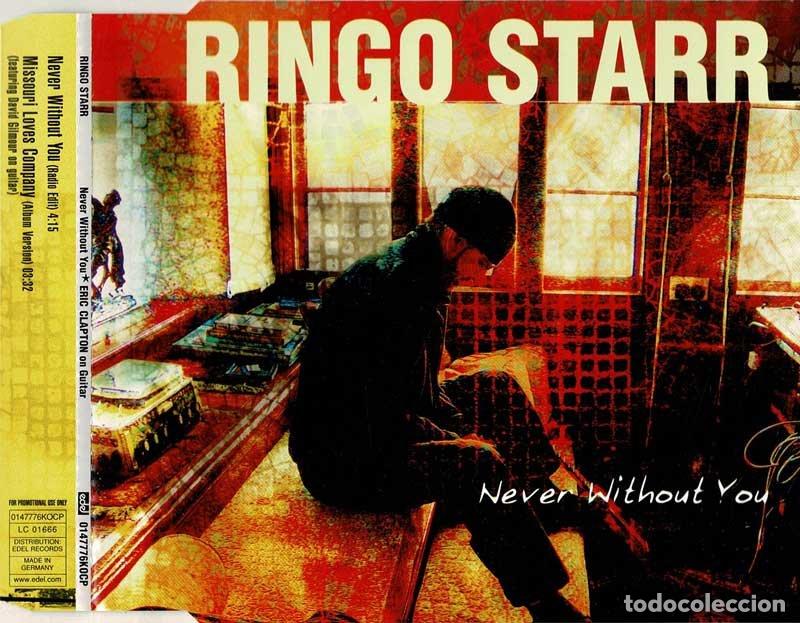 CDs de m&uacute;sica: Ringo Starr - Never Without You. CD Single - Foto 1