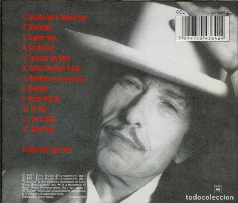 CDs de m&uacute;sica: Bob Dylan - Love And Theft. CD - Foto 2