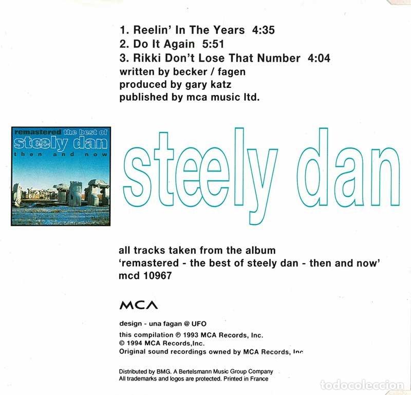 CDs de m&uacute;sica: Steely Dan - Reelin In The Years. CD Single - Foto 2