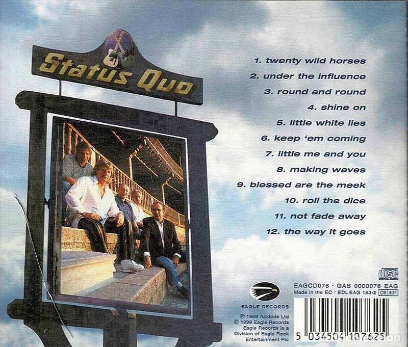 CDs de m&uacute;sica: Status Quo - Under The Influence. CD firmado - Foto 2