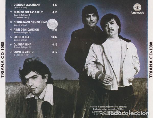 CDs de m&uacute;sica: Triana &ndash; ...Lleg&oacute; El D&iacute;a - Foto 2