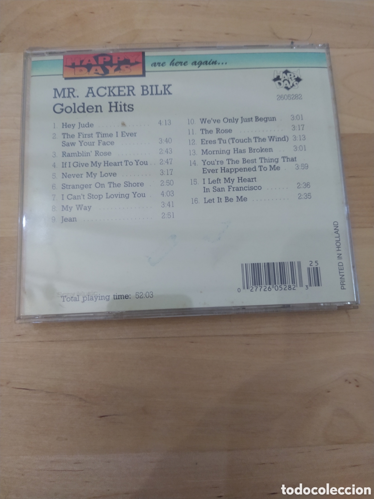 CDs de m&uacute;sica: MR. ACKER BILK - GOLDEN HITS - CD - Foto 2