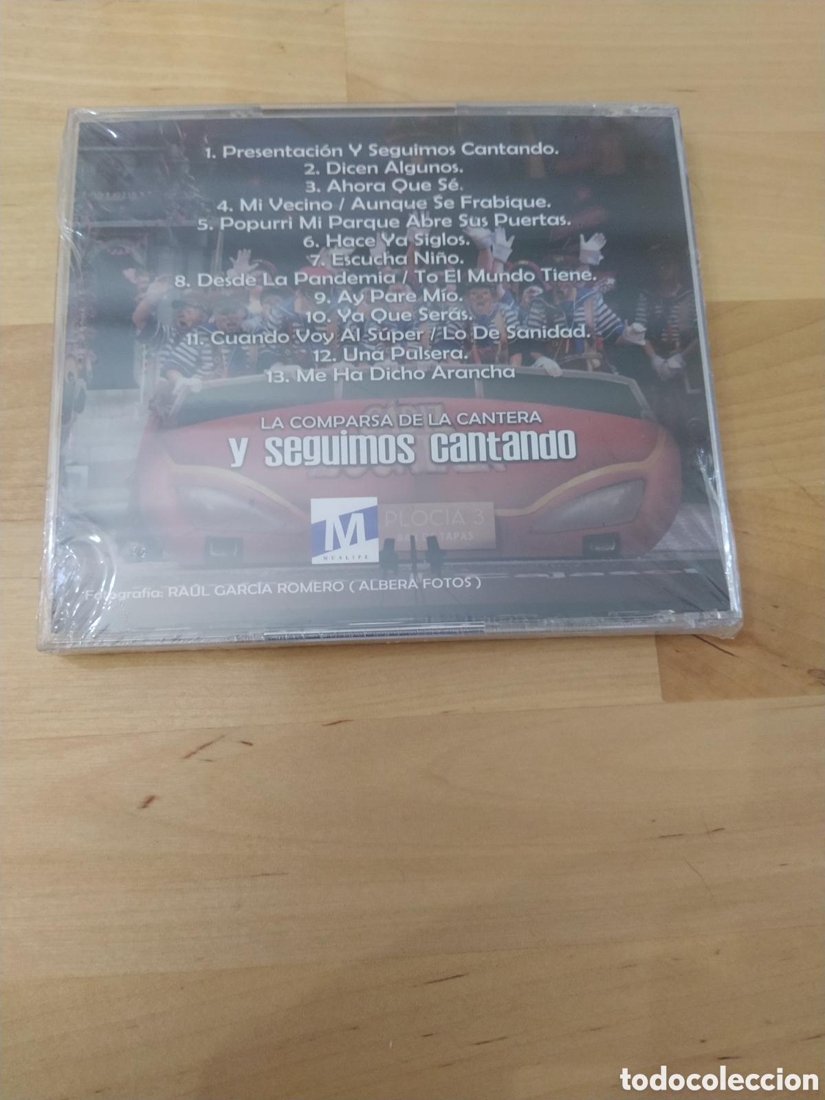 CDs de m&uacute;sica: Y SEGUIMOS CANTANDO - LA COMPARSA DE LA CANTERA - CD PRECINTADO - Foto 2