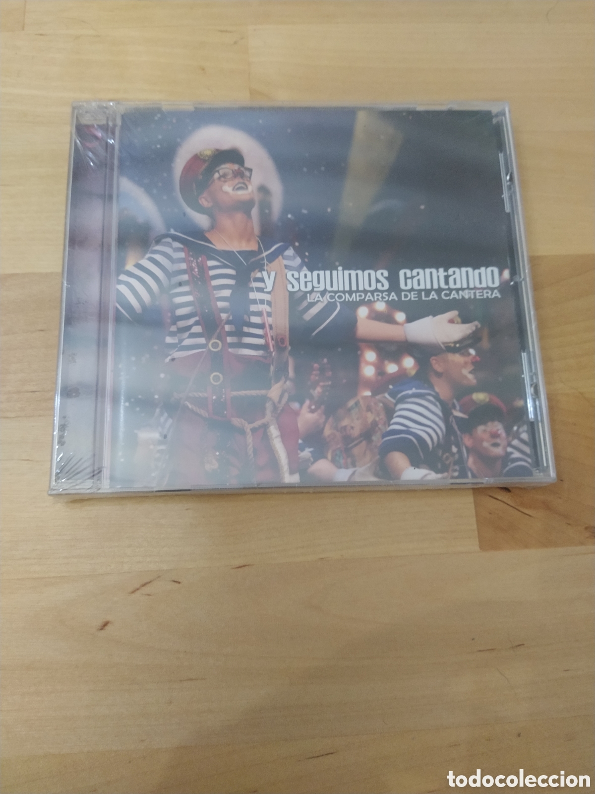 CDs de m&uacute;sica: Y SEGUIMOS CANTANDO - LA COMPARSA DE LA CANTERA - CD PRECINTADO - Foto 1