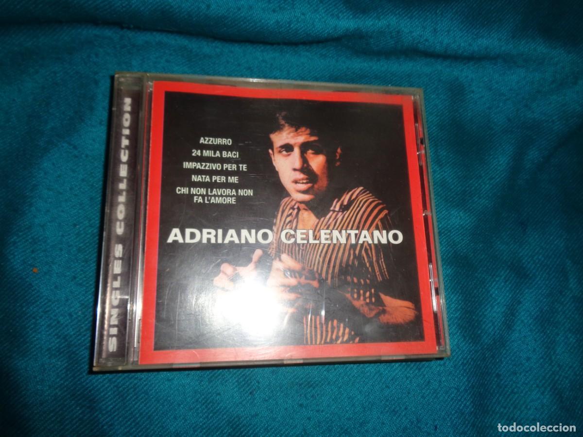 CDs de m&uacute;sica: ADRIANO CELENTANO. SINGLES COLLECTION. CD. IMPECABLE - Foto 1