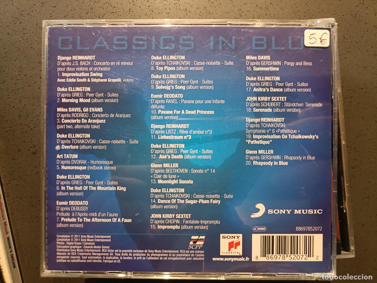 CDs de m&uacute;sica: Classics In Blue - Varios - CD. - Foto 2