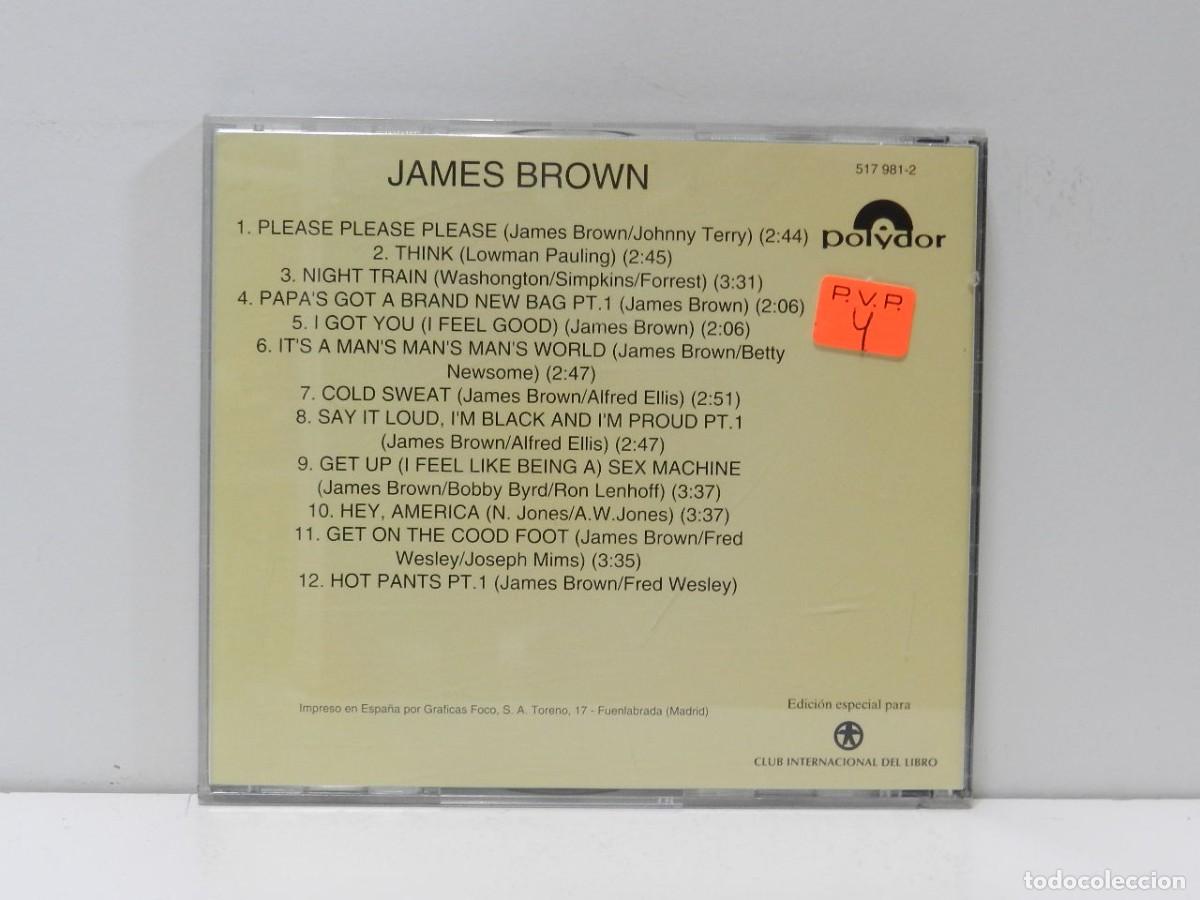 CDs de m&uacute;sica: DISCO CD. James Brown - Los 60 De Los 60. COMPACT DISC. - Foto 2