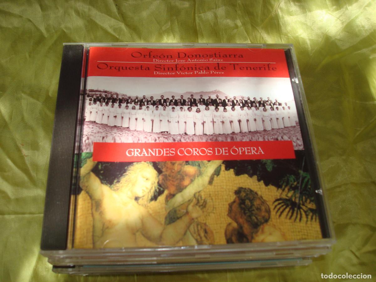 CDs de m&uacute;sica: GRANDES COROS DE OPERA. ORFEON DONOSTIARRA. CD. IMPECABLE(#) - Foto 1