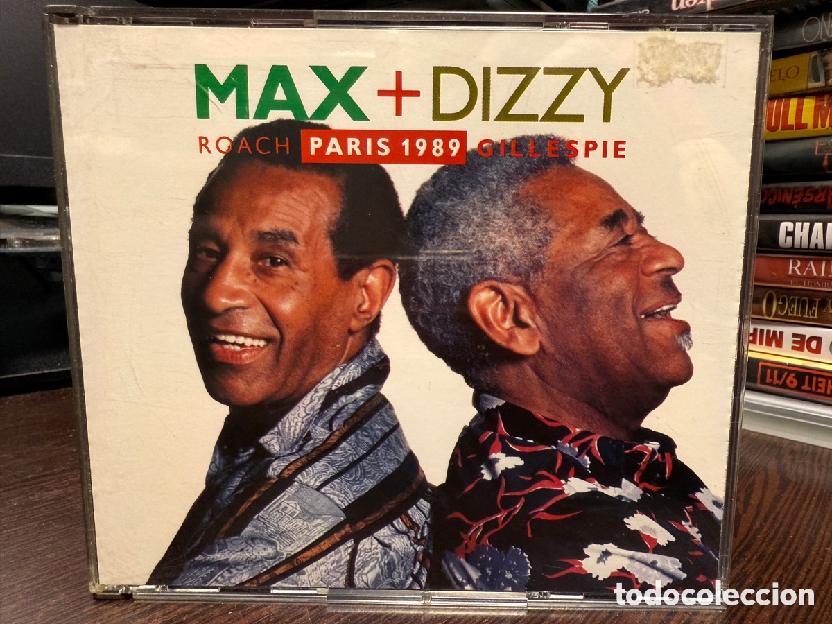 CDs de m&uacute;sica: Max Roach + Dizzy Gillespie - Paris 1989 (2xCD) - Foto 1