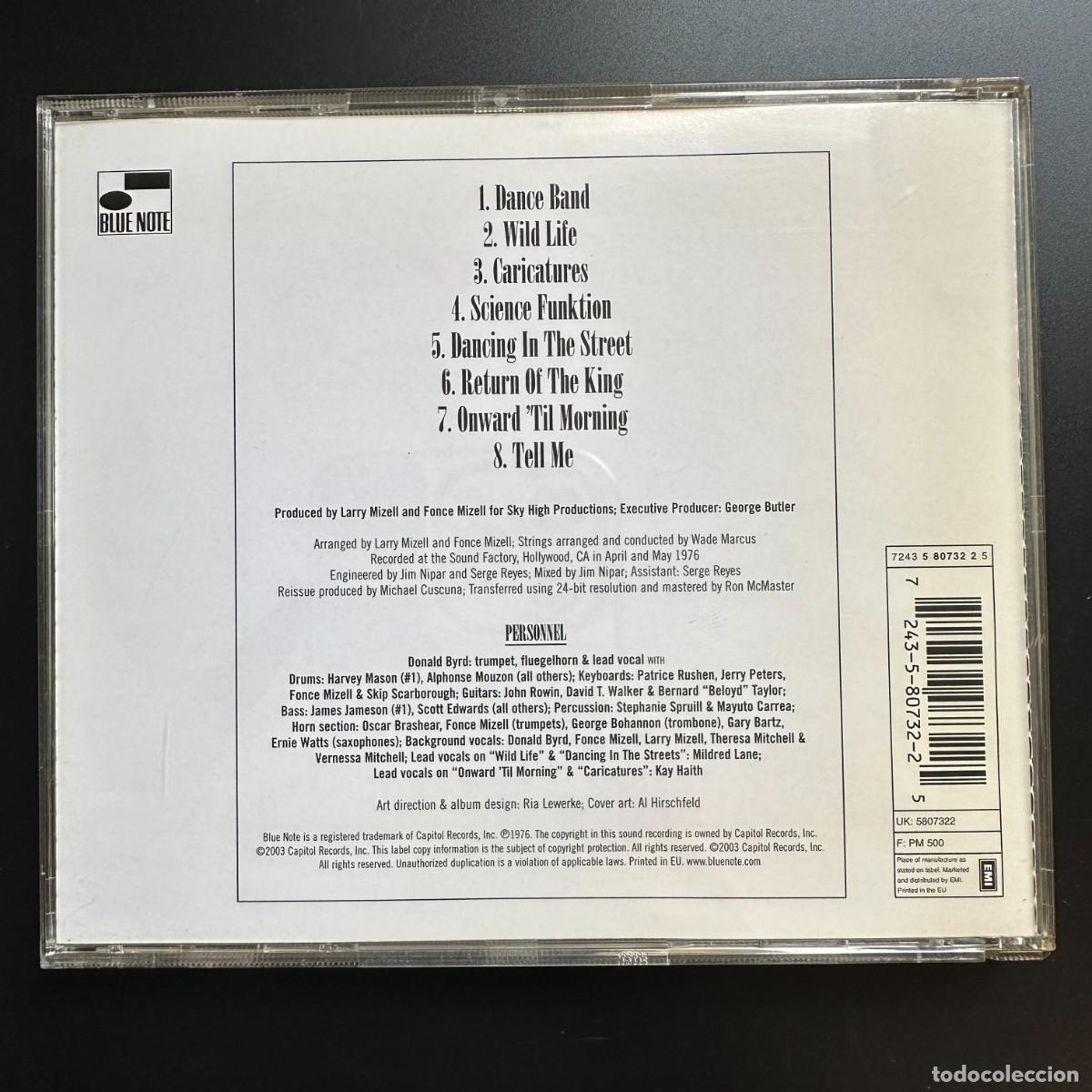 CDs de m&uacute;sica: Donald Byrd - Caricatures (CD) - Foto 2
