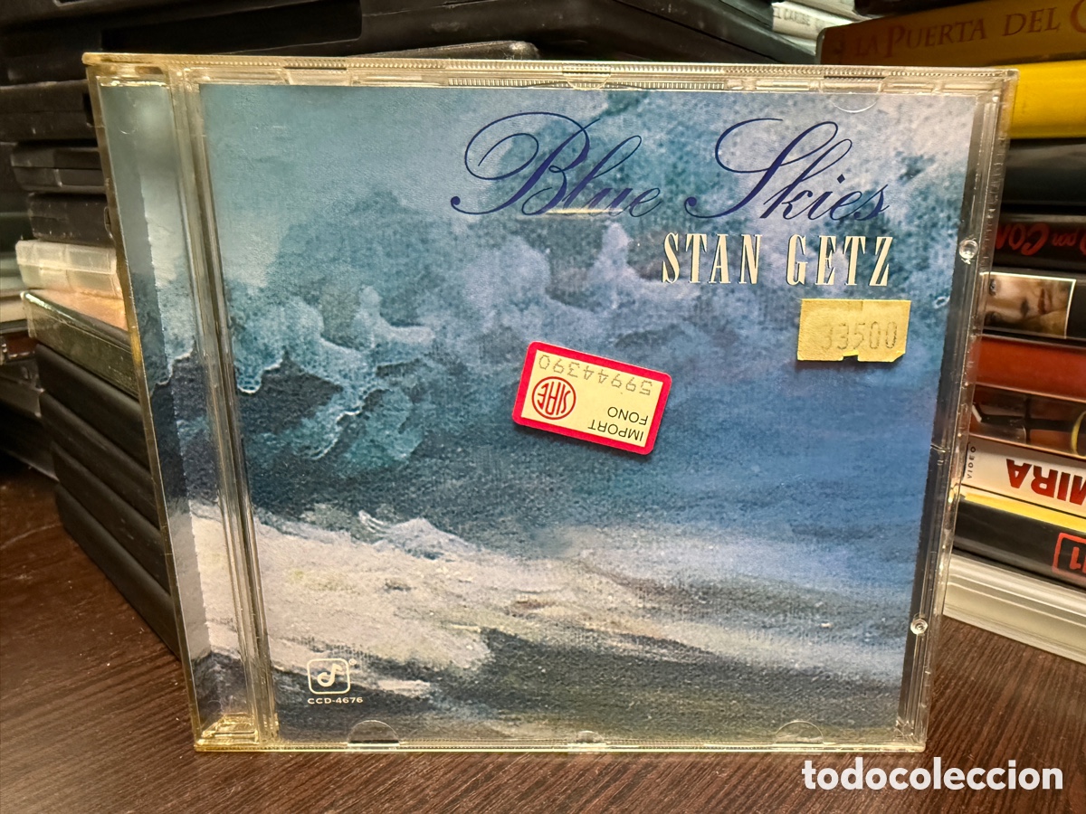CDs de m&uacute;sica: Stan Getz - Blue Skies (CD) - Foto 1