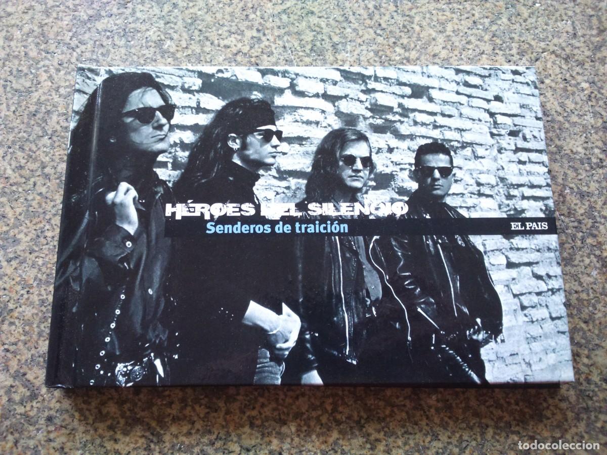 CDs de m&uacute;sica: CD + LIBRO -- HEROES DEL SILENCIO -- SENDEROS DE TRAICION -- - Foto 1