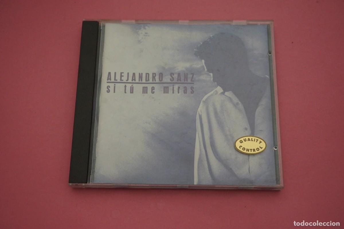 CDs de m&uacute;sica: CD - ALEJANDRO SANZ - SI TU ME MIRAS - Foto 1