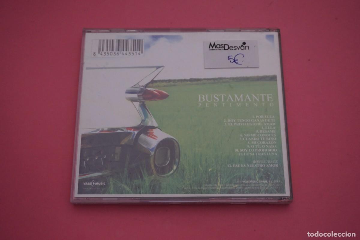 CDs de m&uacute;sica: CD - BUSTAMENTE - PENTIMENTO - Foto 3