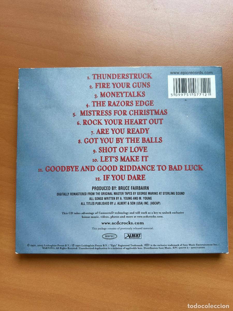 CDs de m&uacute;sica: AC/DC - The Razors Edge - Foto 2
