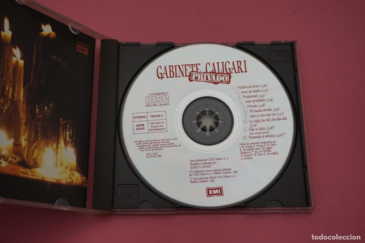 CDs de m&uacute;sica: CD - GABINETE CALIGARI - PRIVADO - Foto 2