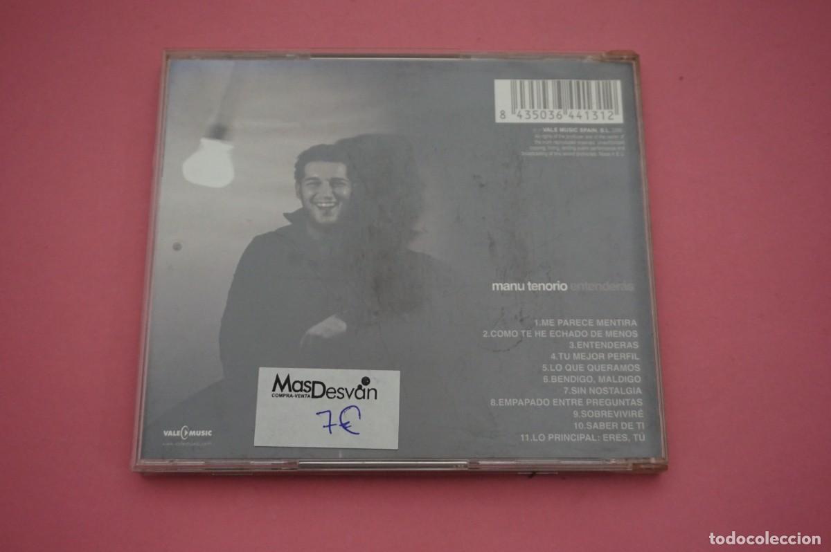 CDs de m&uacute;sica: CD - MANU TENORIO - ENTENDERAS - Foto 3