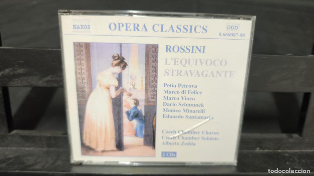 CDs de m&uacute;sica: CD - OPERA CLASSICS - ROSSINI - L&acute;EQUIVOCO STRAVAGANTE - 2 CD (EST25) - Foto 1