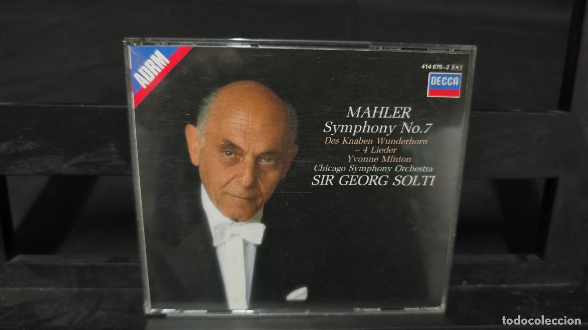 CDs de m&uacute;sica: CD - MAHLER - SYMPHONY N&ordm; 7 - 2 CD (EST25) - Foto 1