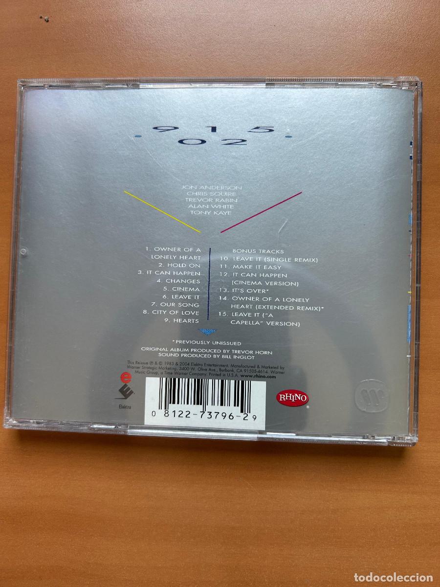 CDs de m&uacute;sica: YES - 90125 (Remastered) - Foto 2