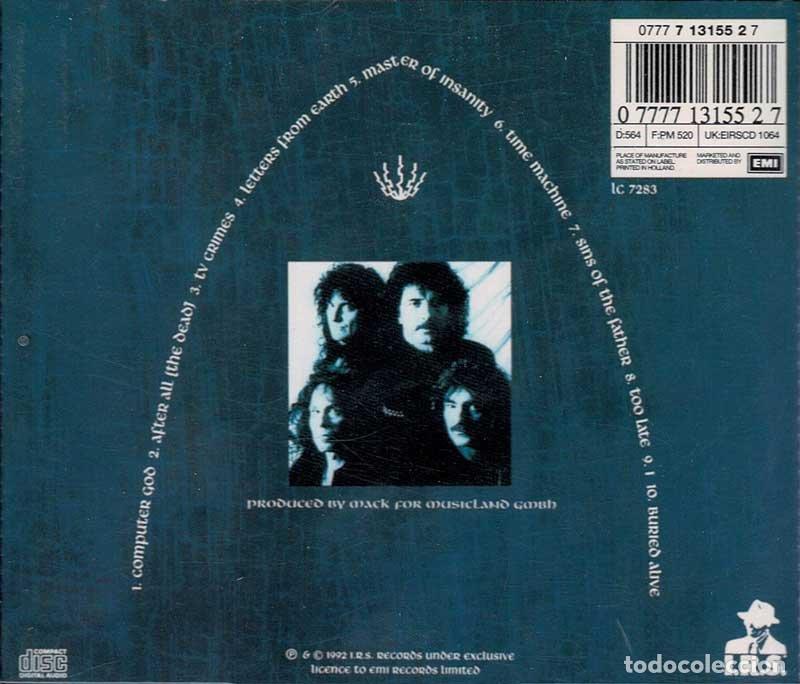 CDs de m&uacute;sica: Black Sabbath - Dehumanizer. CD - Foto 2