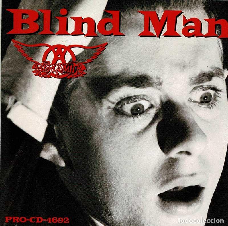CDs de m&uacute;sica: Aerosmith - Blind Man (Single Mix). CD Single Promo - Foto 1