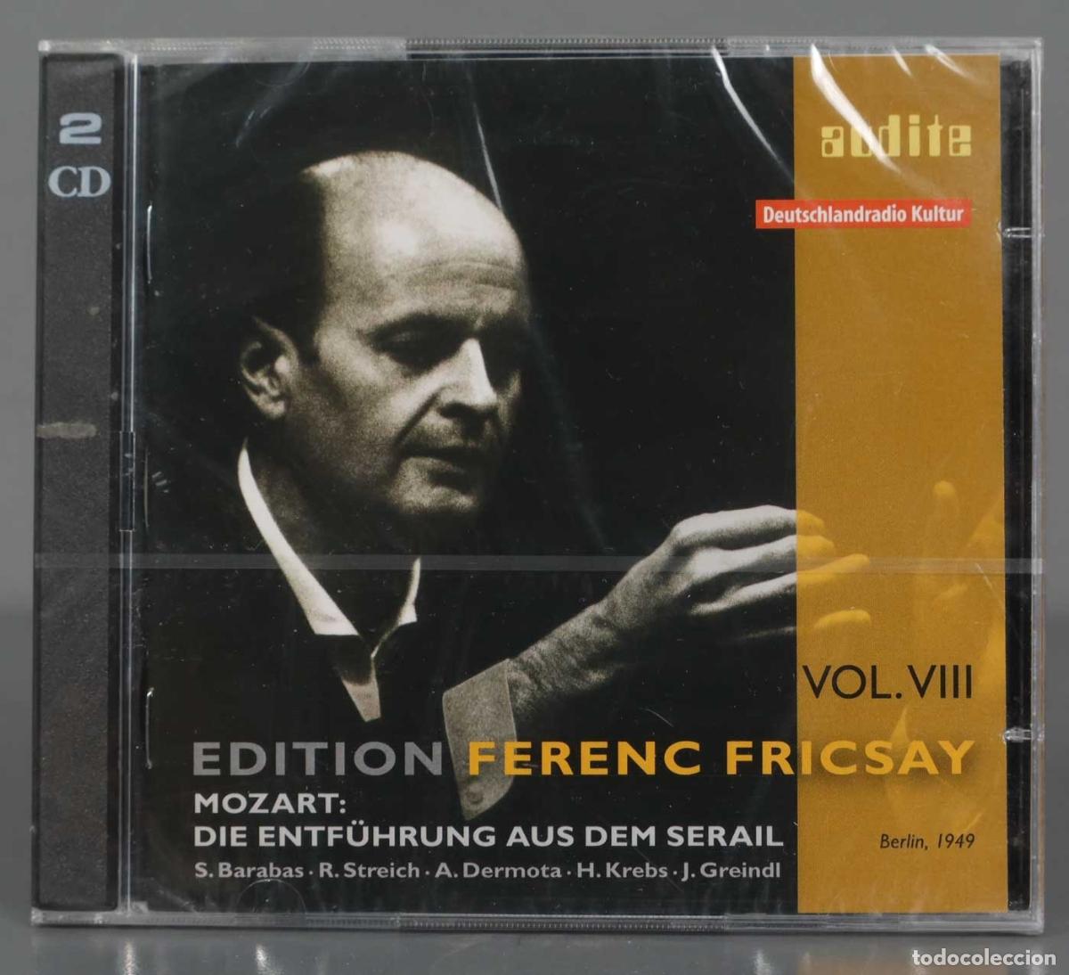 CDs de M&uacute;sica: CD. Greindl &ndash; Die Entf&uuml;hrung Aus Dem Serail. Mozart, Ferenc Fricsay . PRECINTADO