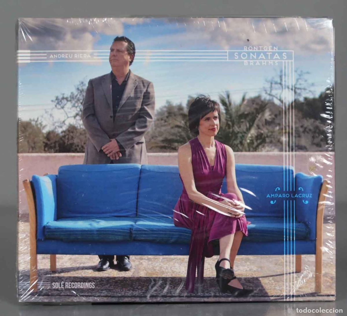 CDs de M&uacute;sica: CD. Amparo Lacruz, Andreu Riera &ndash; R&ouml;ntgen En Brahms Sonatas. PRECINTADO