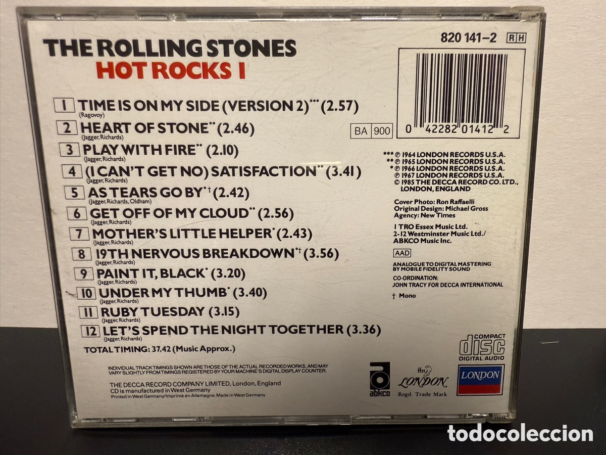 CDs de m&uacute;sica: The Rolling Stones - Hot Rocks 1 (CD) - Foto 2