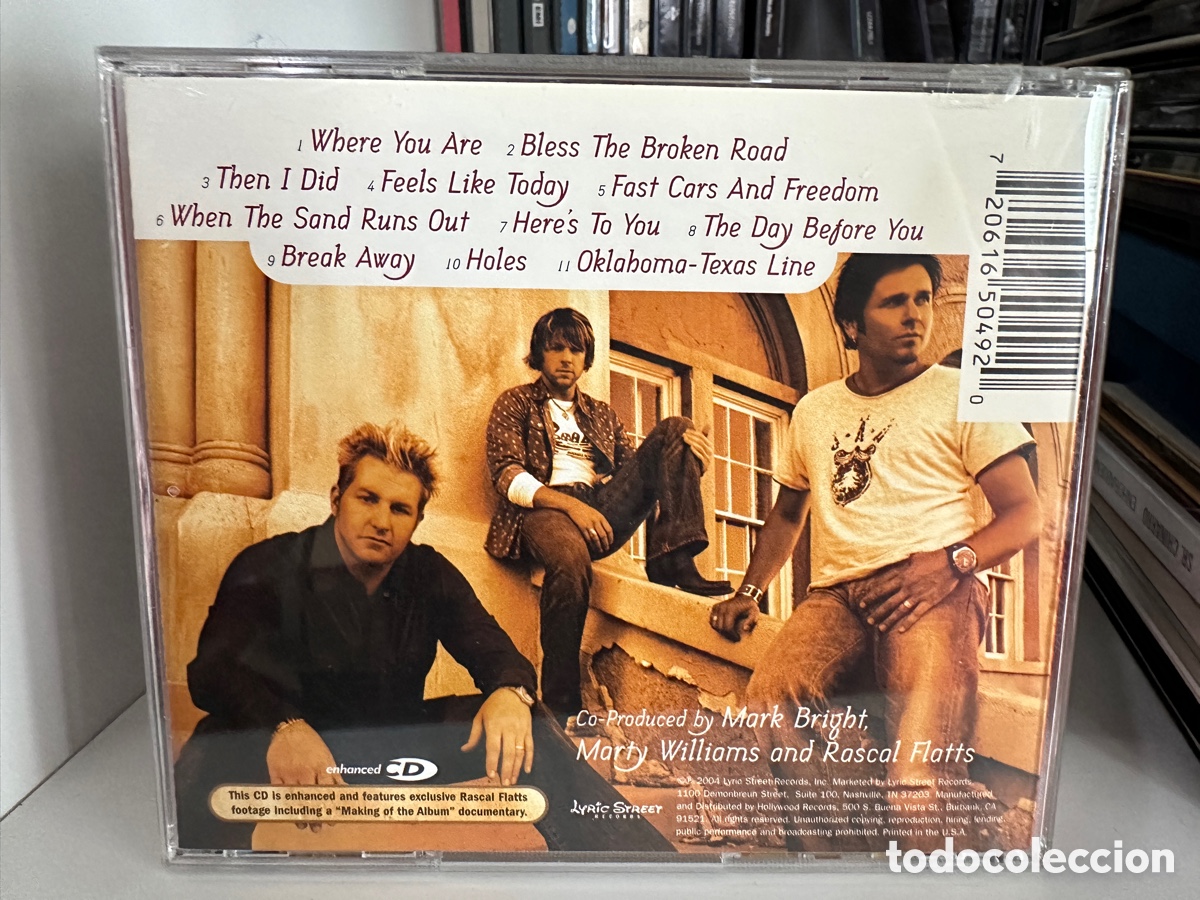 CDs de m&uacute;sica: Rascal Flatts - Feels Like Today (CD) - Foto 2
