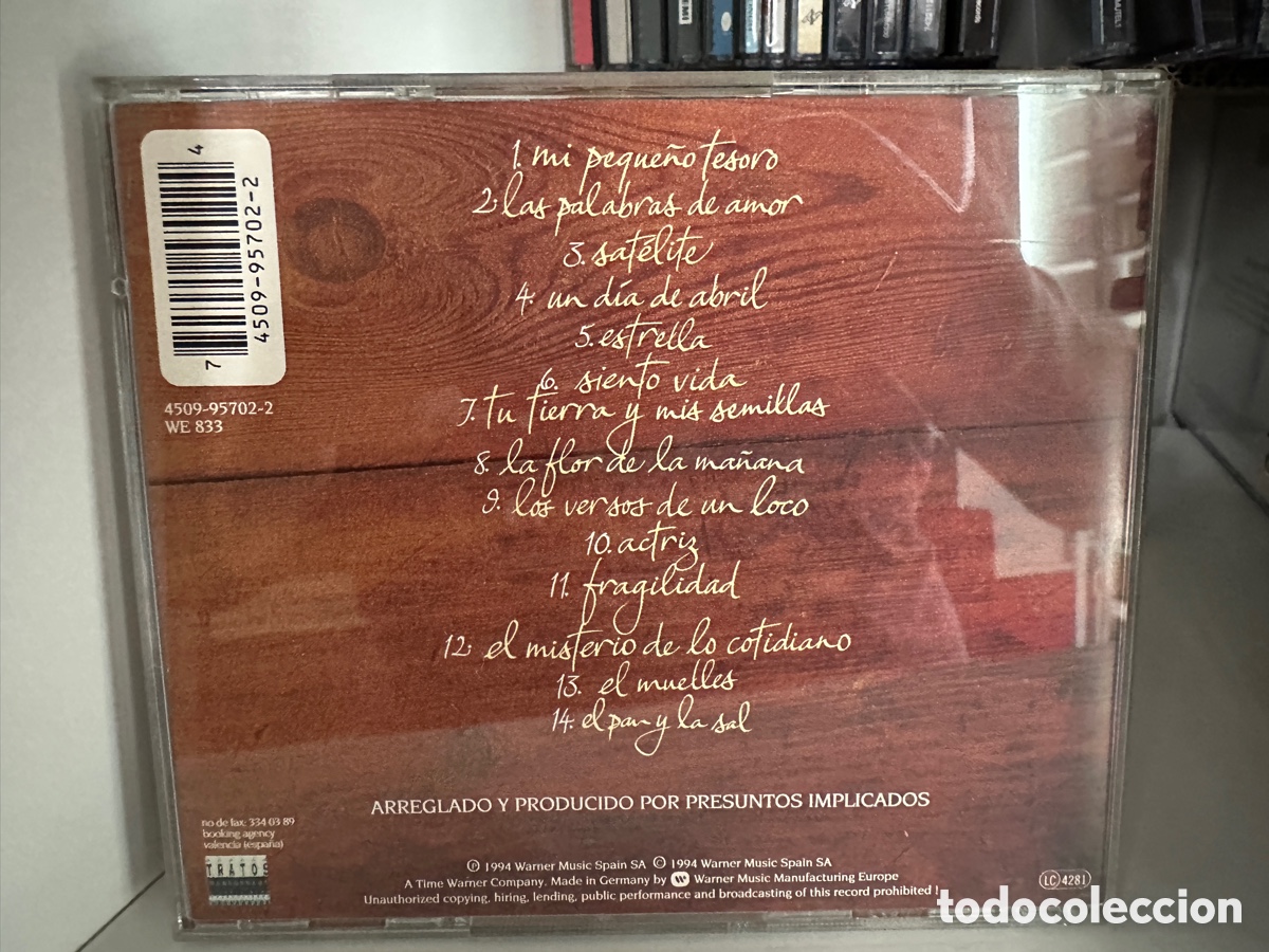 CDs de m&uacute;sica: Presuntos Implicados - El Pan Y La Sal (CD) - Foto 2