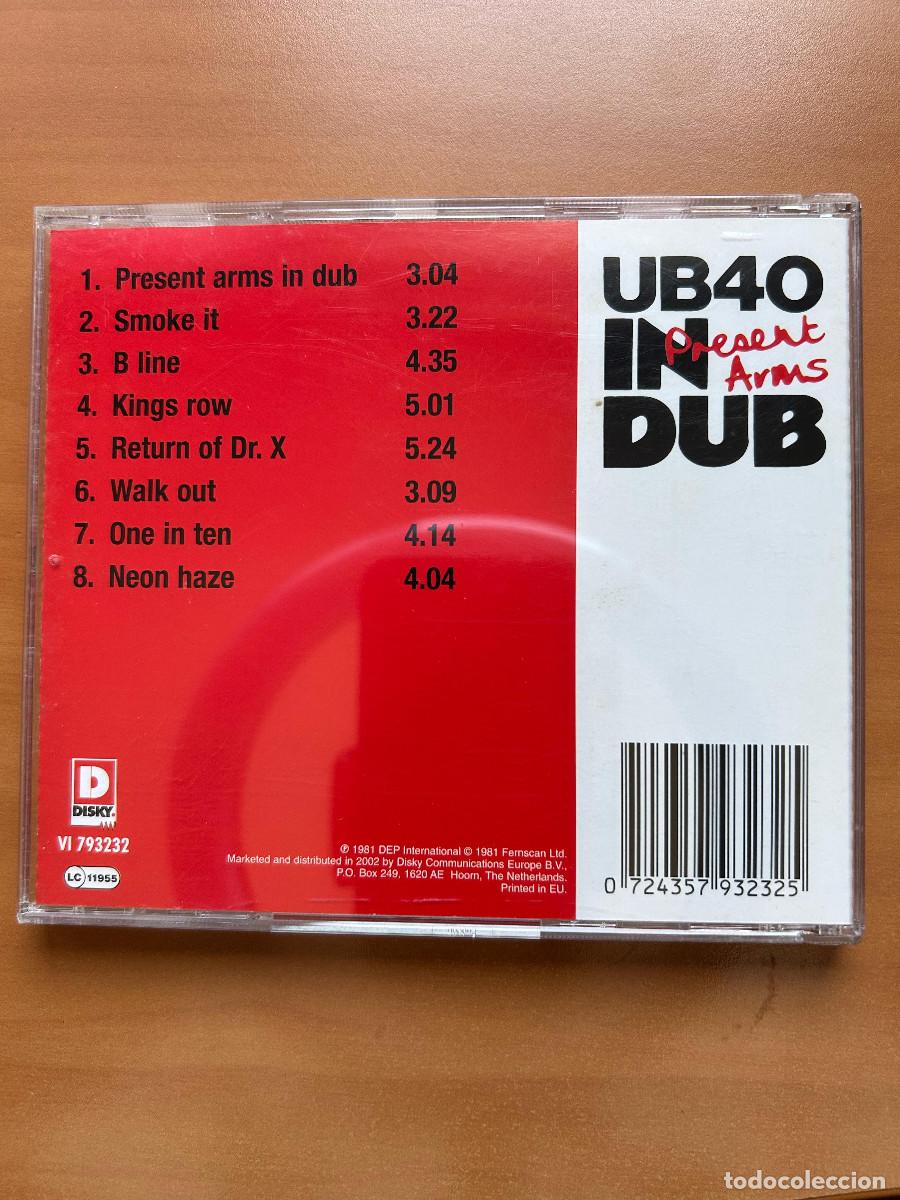 CDs de m&uacute;sica: UB40 &ndash; Present Arms In Dub - Foto 2