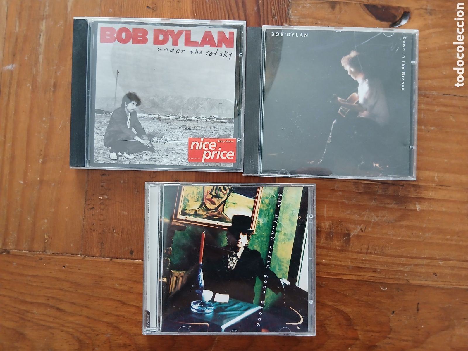CDs de m&uacute;sica: Lote Bob Dylan 3 cds - Foto 1