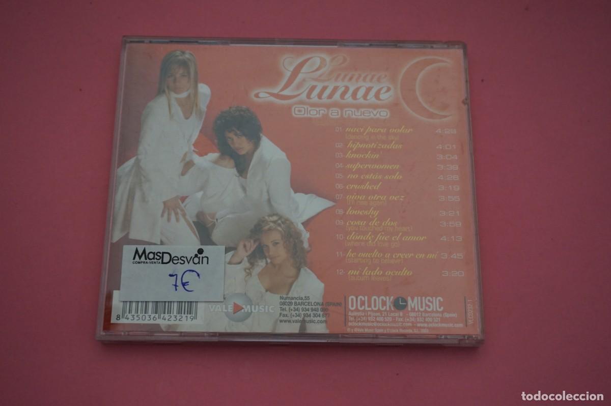 CDs de m&uacute;sica: CD - LUNAE - OLOR A NUEVO - Foto 3