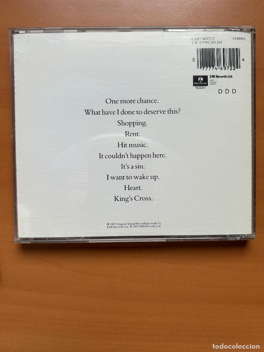 CDs de m&uacute;sica: Pet Shop Boys - Actually - Foto 2